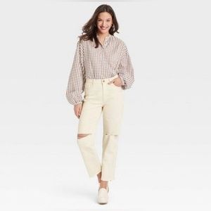 Vintage Straight Universal Threads distressed jean -SZ 12